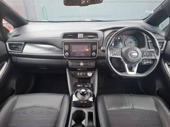 Used Nissan Leaf N-Connecta 110 kW (150 HP) 2020 Black Hatchback