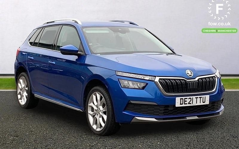 Used Skoda 110 R SE L 110 HP (80 kW) 2021 Blue Hatchback