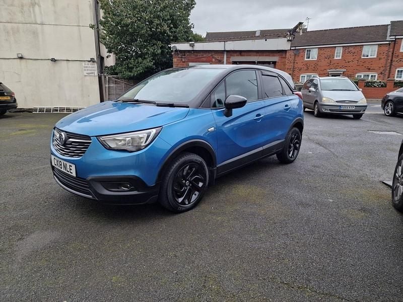 Used Vauxhall Crossland X 2018 Blue SUV