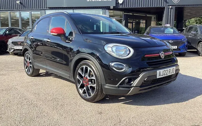 Used Fiat 500X Red 120 HP (88 kW) 2022 SUV
