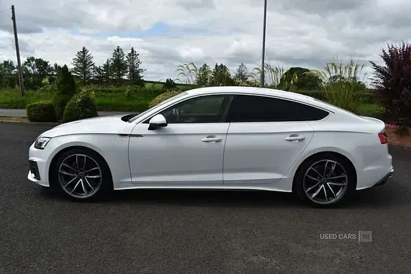 Used Audi A5 S-Line 2022 White Coupe