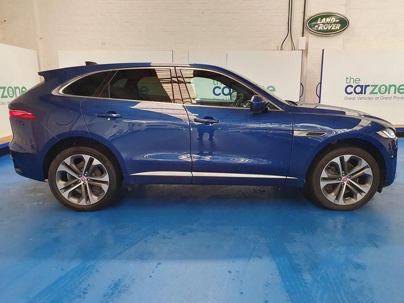 Used Jaguar F-Pace R-Dynamic 2021 Blue SUV