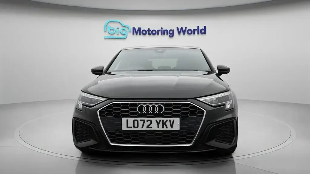 Used Audi A3 Sportback S-Line 150 HP (110 kW) 2022 Black Hatchback