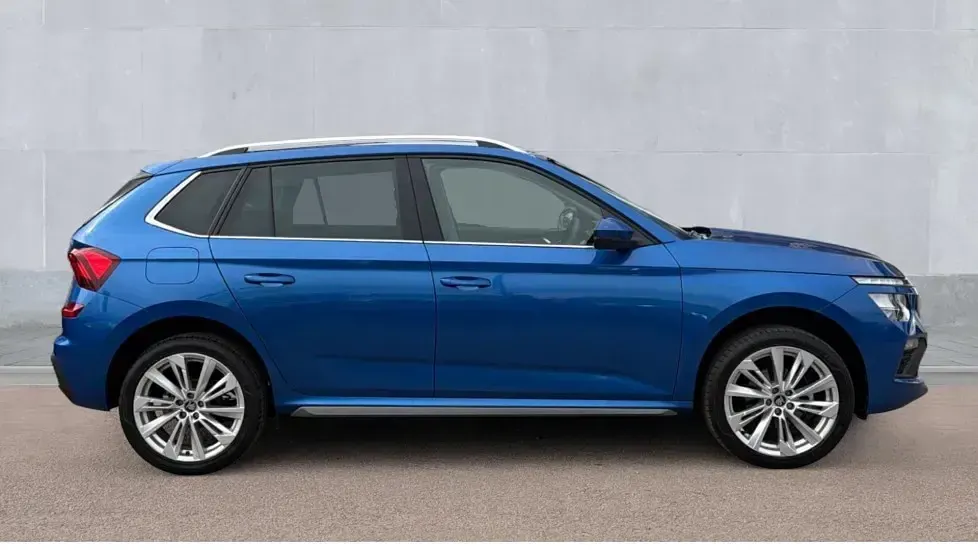 Used Skoda Kamiq SE L 150 HP (110 kW) 2025 Race blue SUV