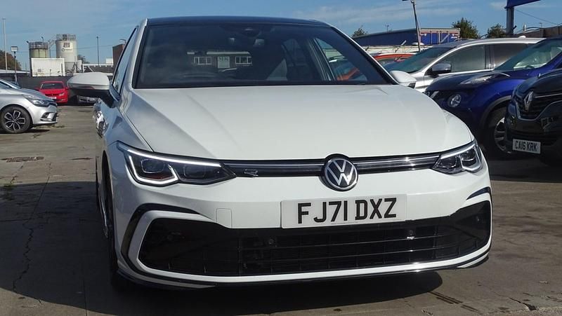 White Used 2024 VW Golf VIII Active Hatchback | £21,395 (A bit pricey) - Image 1/4