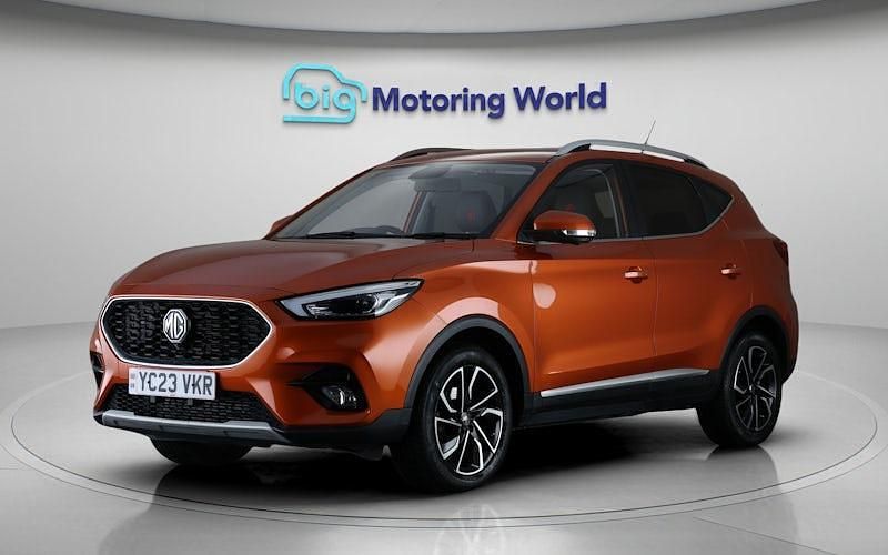 Usado MG ZS Exclusive 111 HP (81 kW) 2023 Laranja SUV