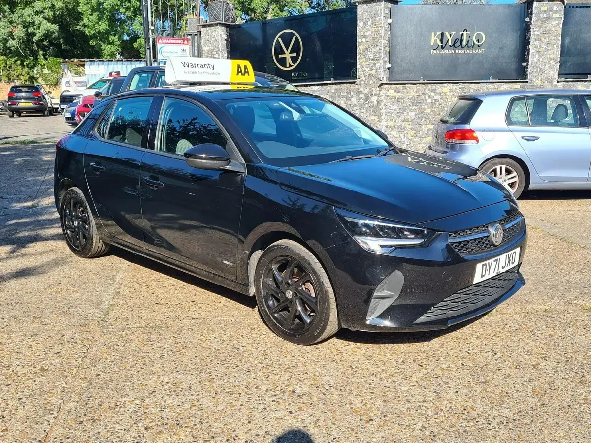 Used Vauxhall Corsa 2021 Black Hatchback