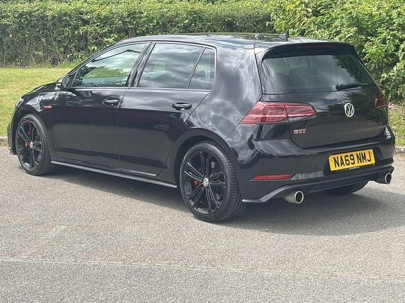Used VW Golf VII GTI 245 HP (180 kW) 2020 Black Hatchback