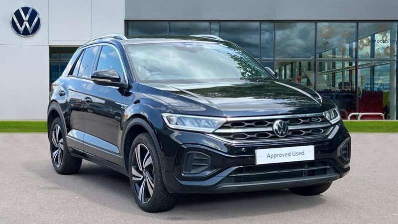 Black Used 2024 VW T-Roc R-line SUV | £28,985 (A bit pricey) - Image 1/4