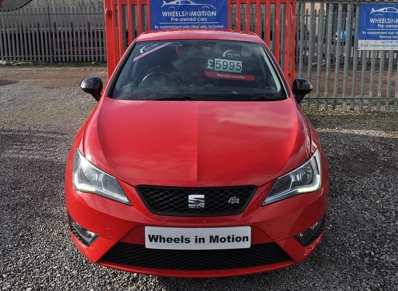 Red Used 2016 Seat Ibiza FR Hatchback | £5,995 (Fair price) - Image 1/4