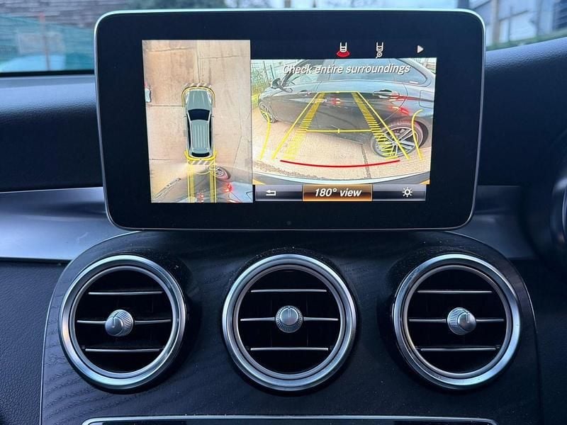 Used Mercedes GLC350 AMG line 258 HP (189 kW) 2017 Grey Estate