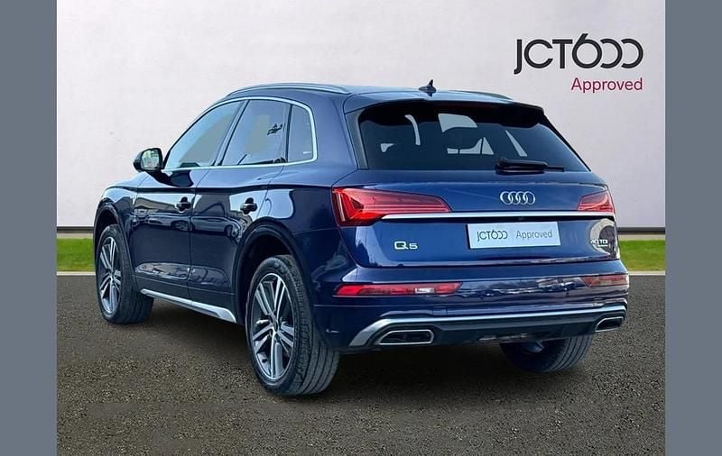 Used Audi Q5 S-Line 200 HP (147 kW) 2022 Blue SUV