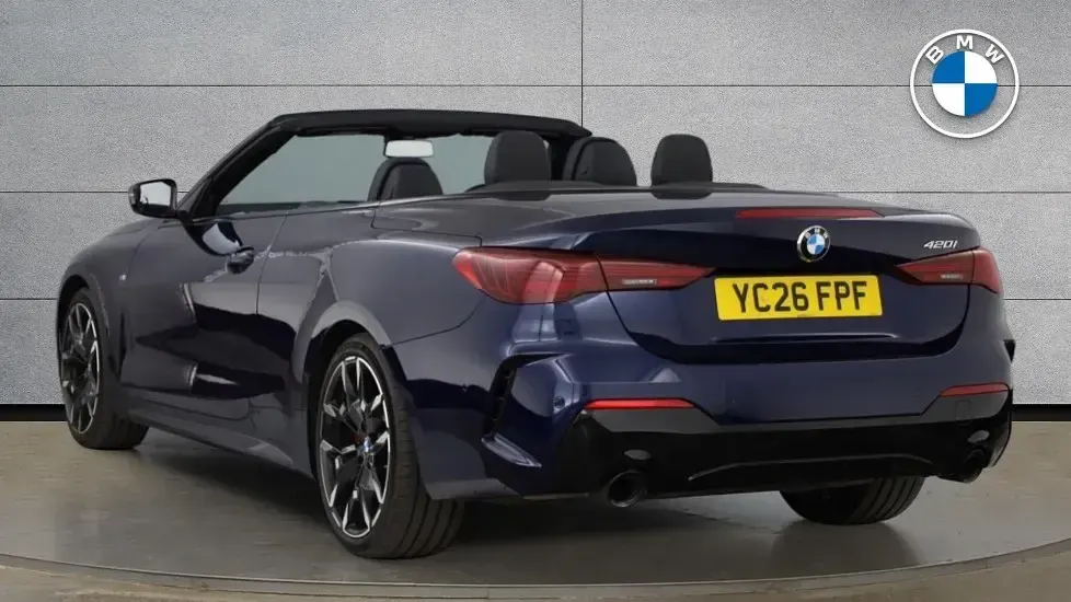 Used BMW 420 M Sport 181 HP (133 kW) 2026 Blue Cabriolet