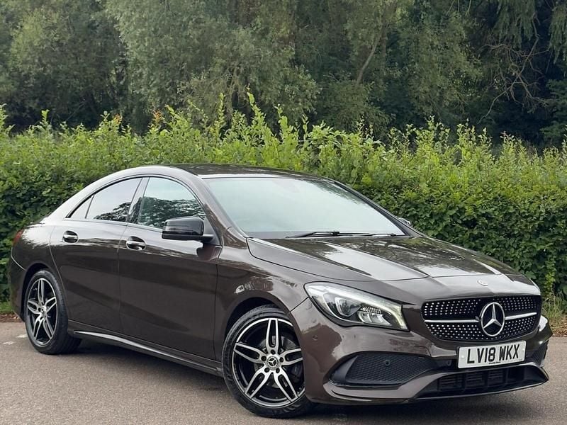 Bronze Used 2018 Mercedes CLA180 AMG line Sedan | £12,995 (Fair price) - Image 1/4