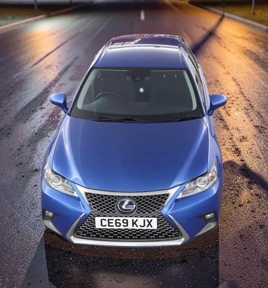 Used Lexus CT200h 2019 Blue Hatchback