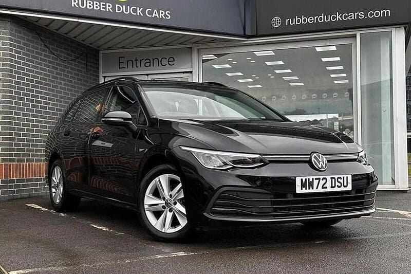 Black Used 2023 VW Golf VIII Life Estate | £13,789 (Good price) - Image 1/1