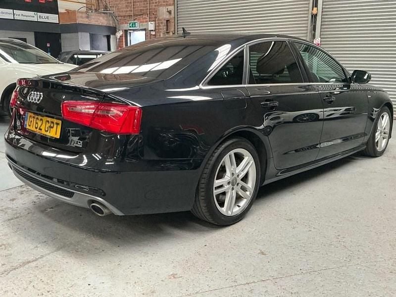 Used Audi A6 S-Line 245 HP (180 kW) 2012 Black Sedan