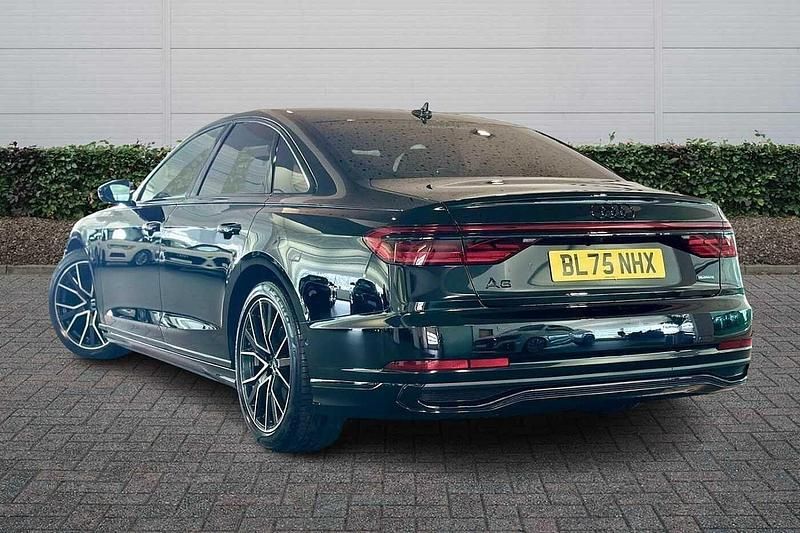 New Audi A8 Black Edition 281 HP (206 kW) 2025 Black Sedan