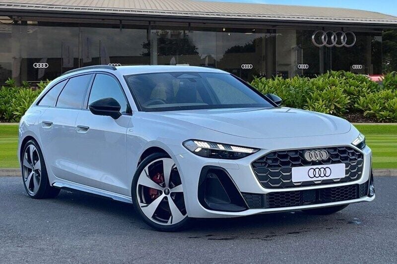 White New 2025 Audi A5 Advanced Coupe | £47,990 (Super price) - Image 1/4