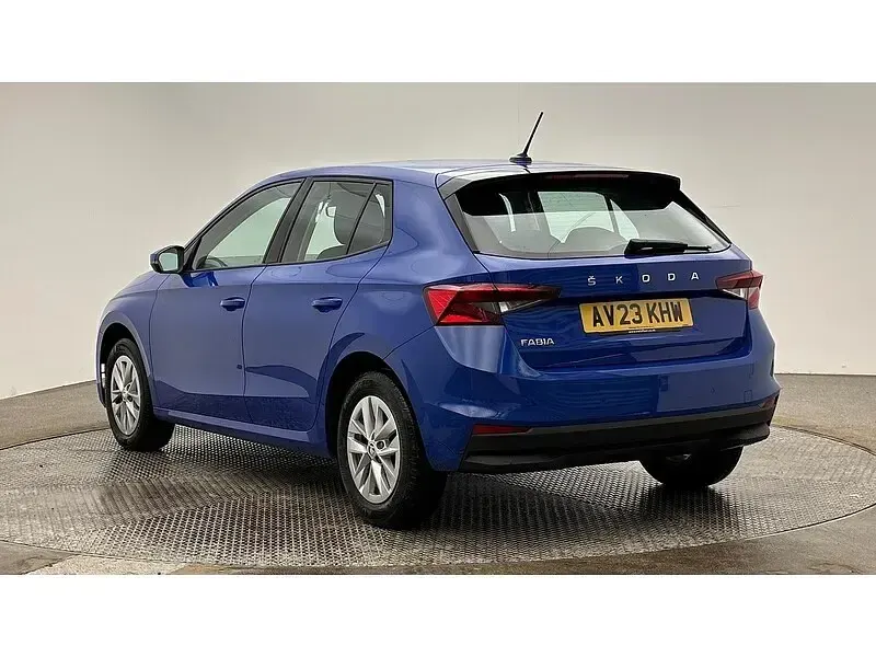 Used Skoda Fabia Comfort 2023 Blue Hatchback