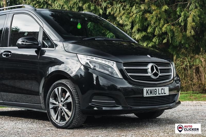 Used Mercedes V250 2018 Black MPV