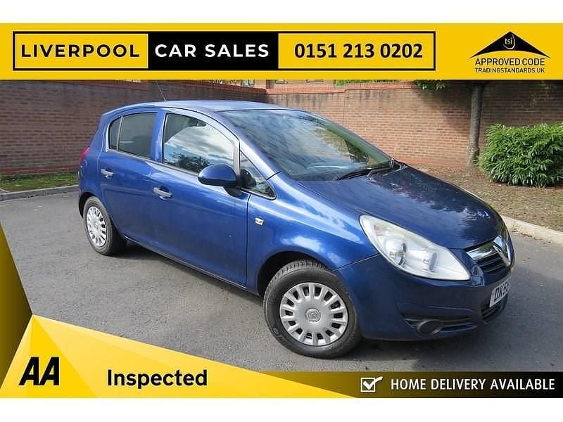 Blue Used 2009 Vauxhall Corsa Edition Hatchback | £2,395 (Good price) - Image 1/1