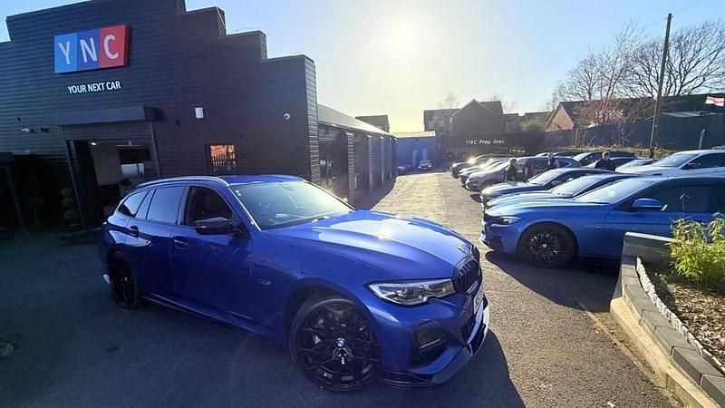 Used BMW 330e M Sport 288 HP (211 kW) 2022 Blue Estate