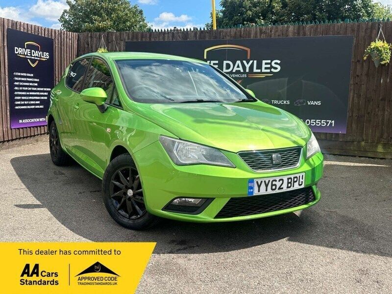 Green Used 2012 Seat Ibiza SE Hatchback | £3,299 (Fair price) - Image 1/4