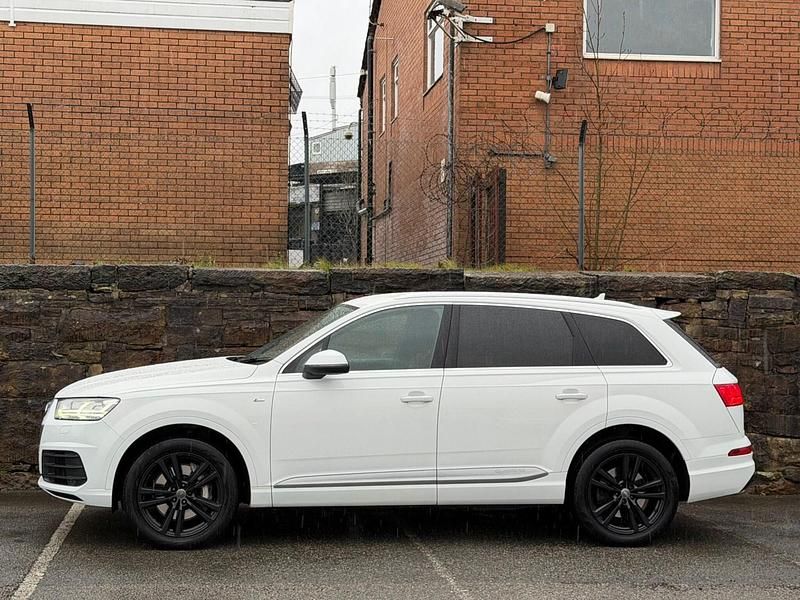 Begagnad Audi Q7 S-Line 218 HK (160 kW) 2016 Vit SUV