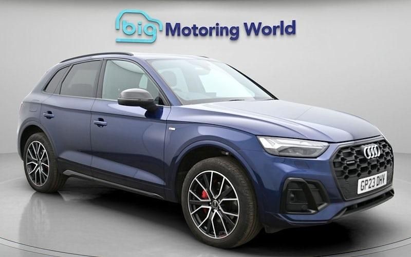 Used Audi Q5 S-Line 204 HP (150 kW) 2023 Blue SUV