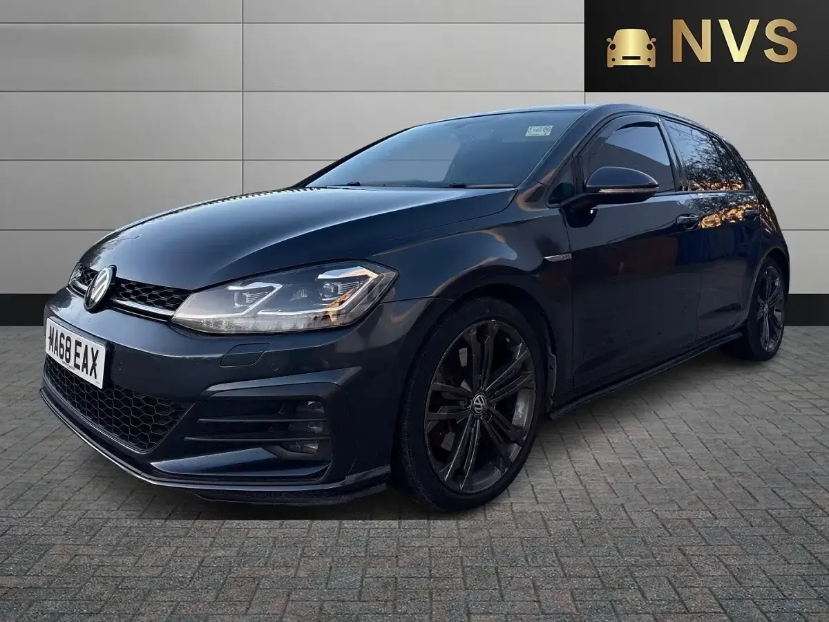 Used VW Golf VII GTD 184 HP (135 kW) 2017 Blue Hatchback