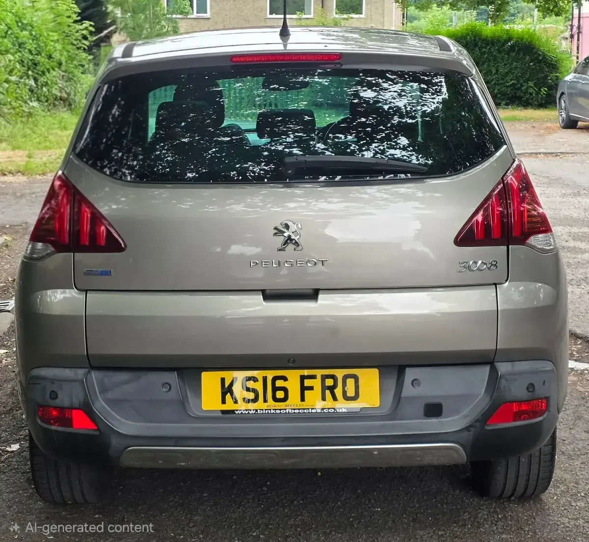 Used Peugeot 3008 Allure 2016 Grey Hatchback