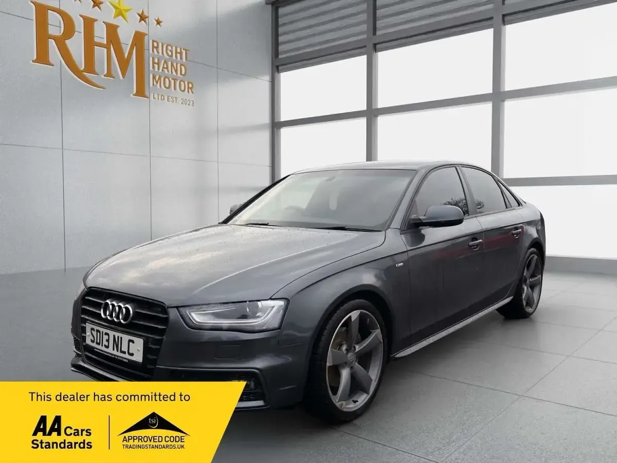 Used Audi A4 Black Edition 2013 Grey Sedan