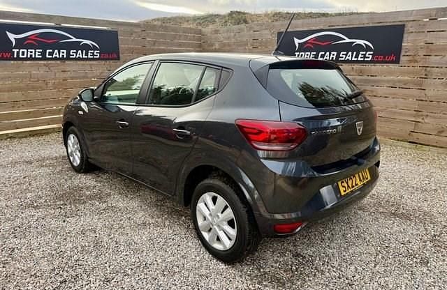 Used Dacia Sandero Comfort 91 HP (66 kW) 2022 Grey Hatchback