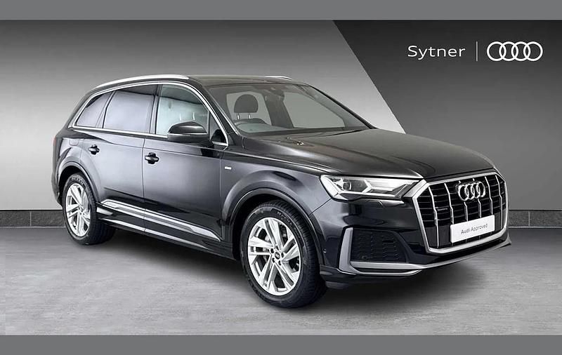 Black Used 2022 Audi Q7 S-Line SUV | £40,000 (Fair price) - Image 1/4