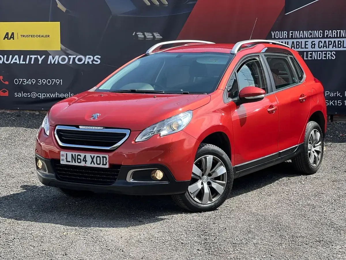 Used Peugeot 2008 Active 120 HP (88 kW) 2014 Red SUV