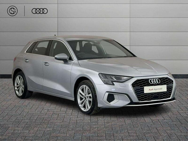 Silver Used 2024 Audi A3 Sport Hatchback | £22,991 (Fair price) - Image 1/4