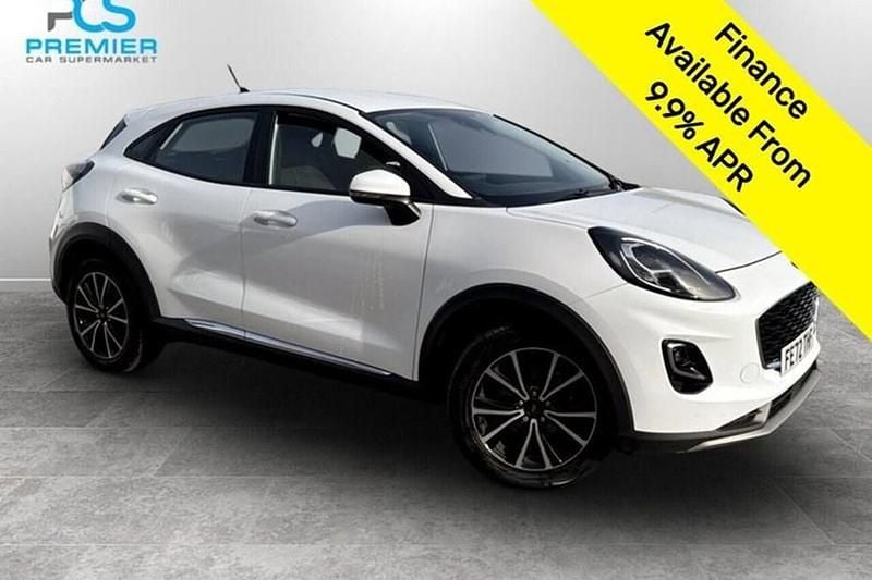 Frozen white (premium paint) Used 2022 Ford Puma Titanium SUV | £9,895 - Image 1/1