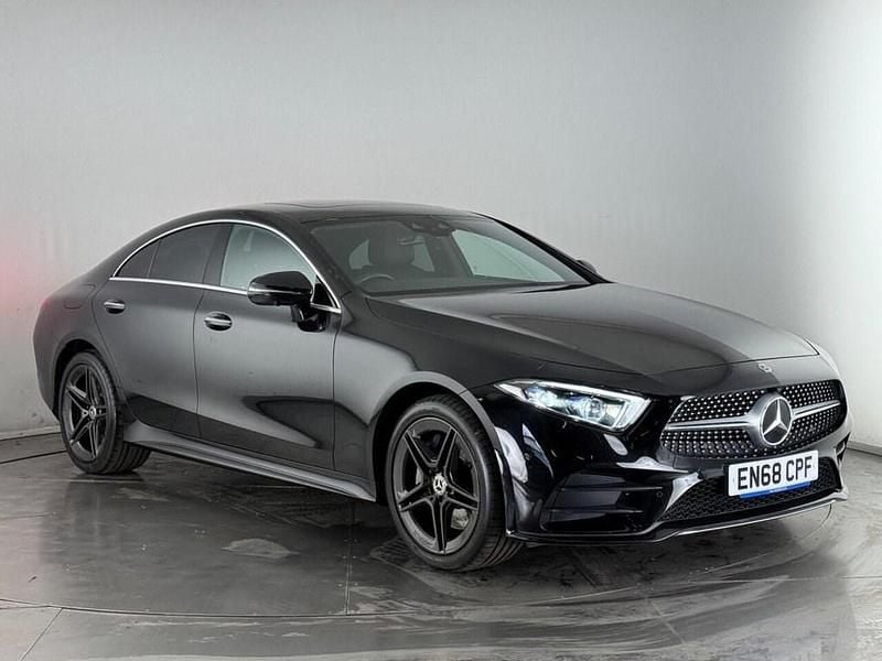 Black Used 2019 Mercedes CLS450 AMG line Coupe | £26,750 - Image 1/3
