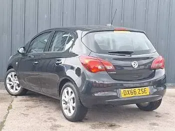 Used Vauxhall Corsa 90 HP (66 kW) 2016 Black Hatchback