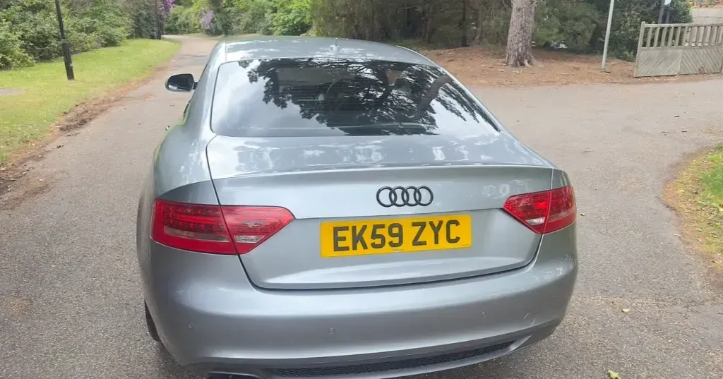 Used Audi A5 S-Line 2009 Grey Coupe