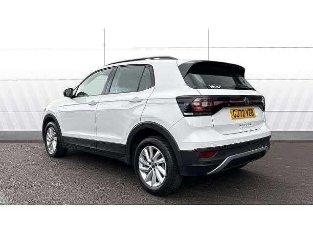 Used VW T-Cross Edition 110 HP (80 kW) 2022 White SUV