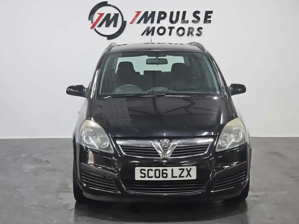 Used Vauxhall Zafira 2006 Black MPV