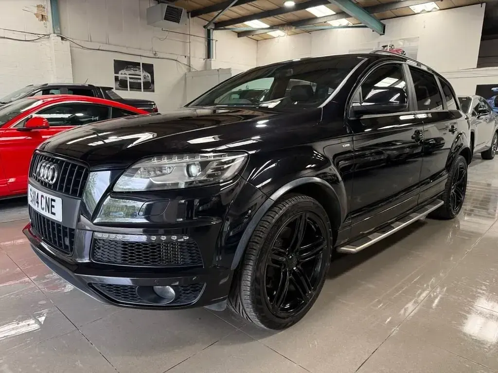 Usado Audi Q7 S-line plus 245 HP (180 kW) 2014 Preto SUV