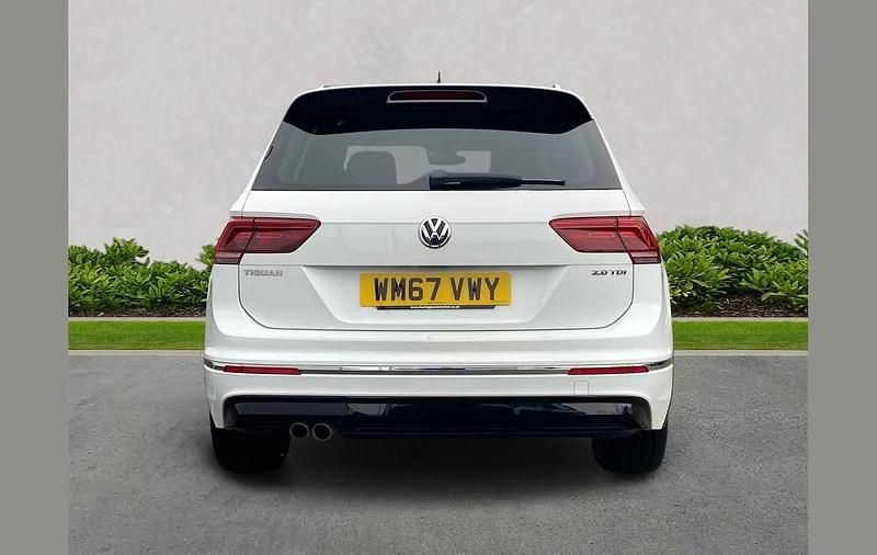 Used VW Tiguan R-line 150 HP (110 kW) 2018 White SUV