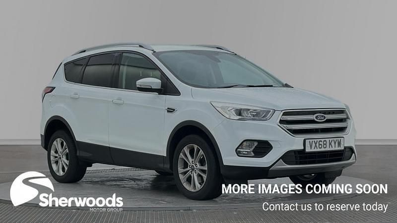 Used Ford Kuga Titanium 120 HP (88 kW) 2018 White SUV
