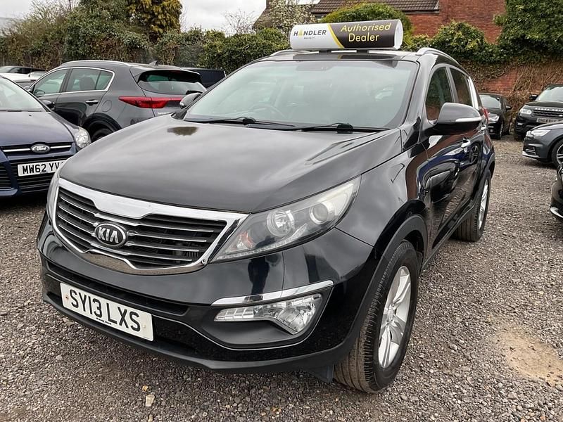 Used Kia Sportage 115 HP (84 kW) 2013 Black SUV