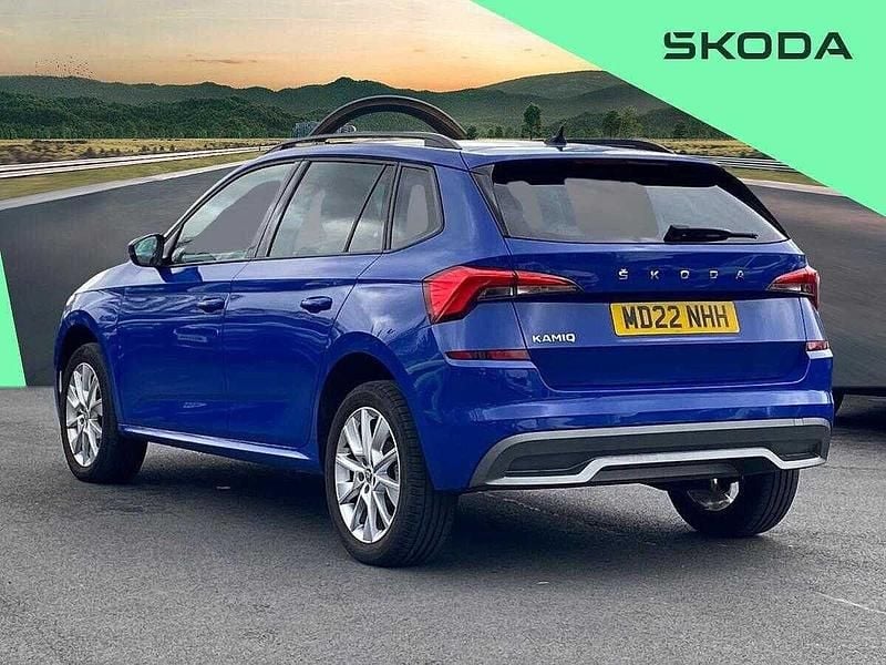 Used Skoda Kamiq SE Drive 94 HP (69 kW) 2022 Blue SUV