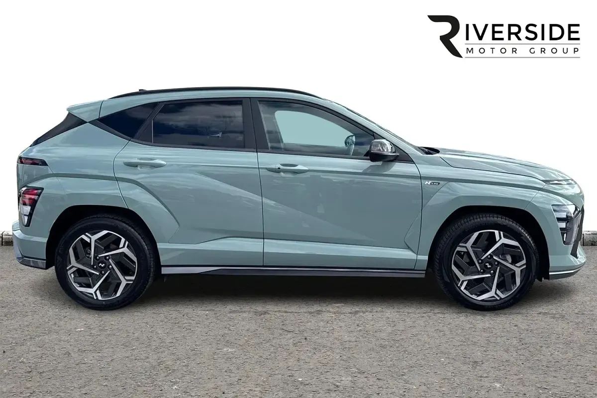Used Hyundai Kona N Line 141 HP (103 kW) 2023 Green SUV