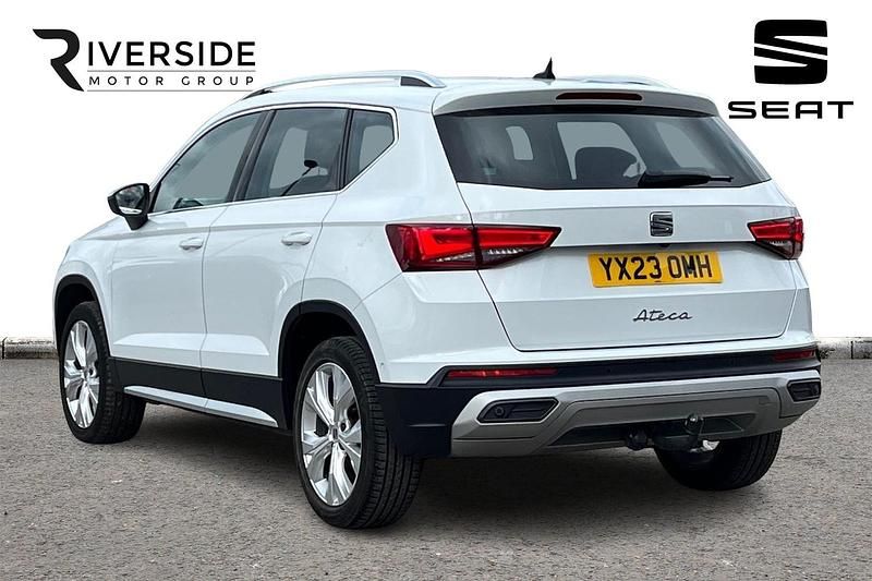 Used Seat Ateca Xperience 150 HP (110 kW) 2023 Nevada white SUV